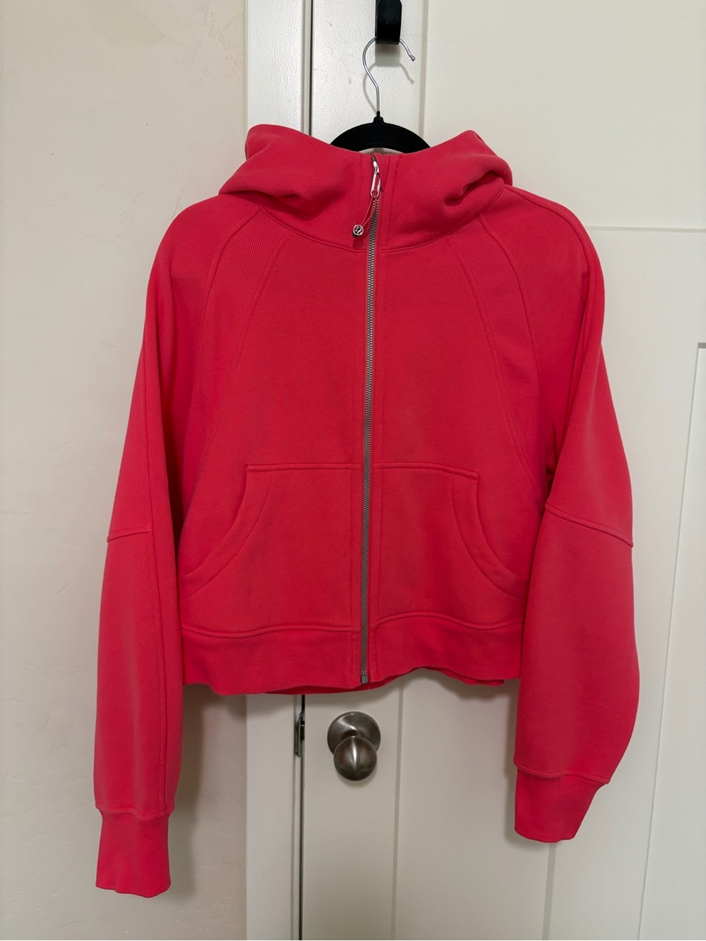 Lululemon Scuba Oversized Full-Zip Hoodie Glaze Pink, Size M / L
